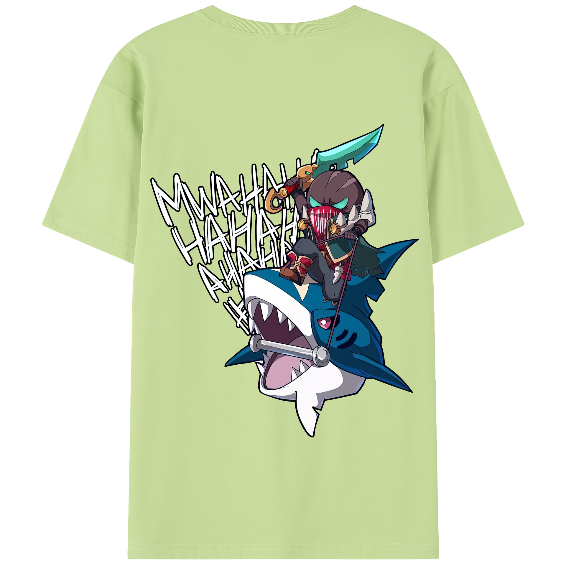 リーグ・オブ・レジェンド League of Legends LOL 綿100％半袖Tシャツ（背面プリント）